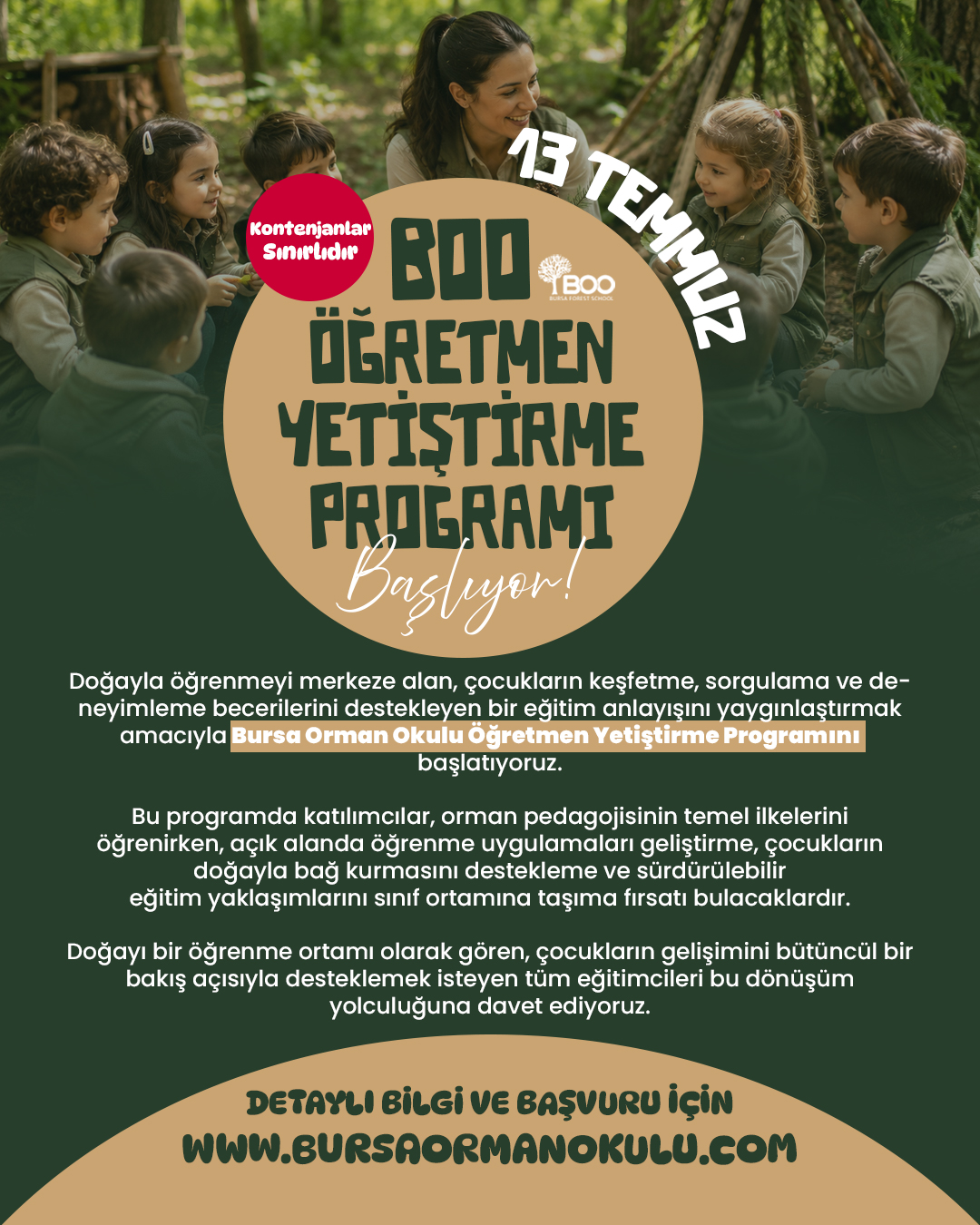 BOO Öğretmen Yetiştirme Programı